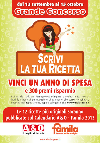Si è concluso il grande Concorso Scrivi la Tua Ricetta
