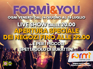 Formì&You: PubliOne accende l’estate al distretto commerciale di Forlì