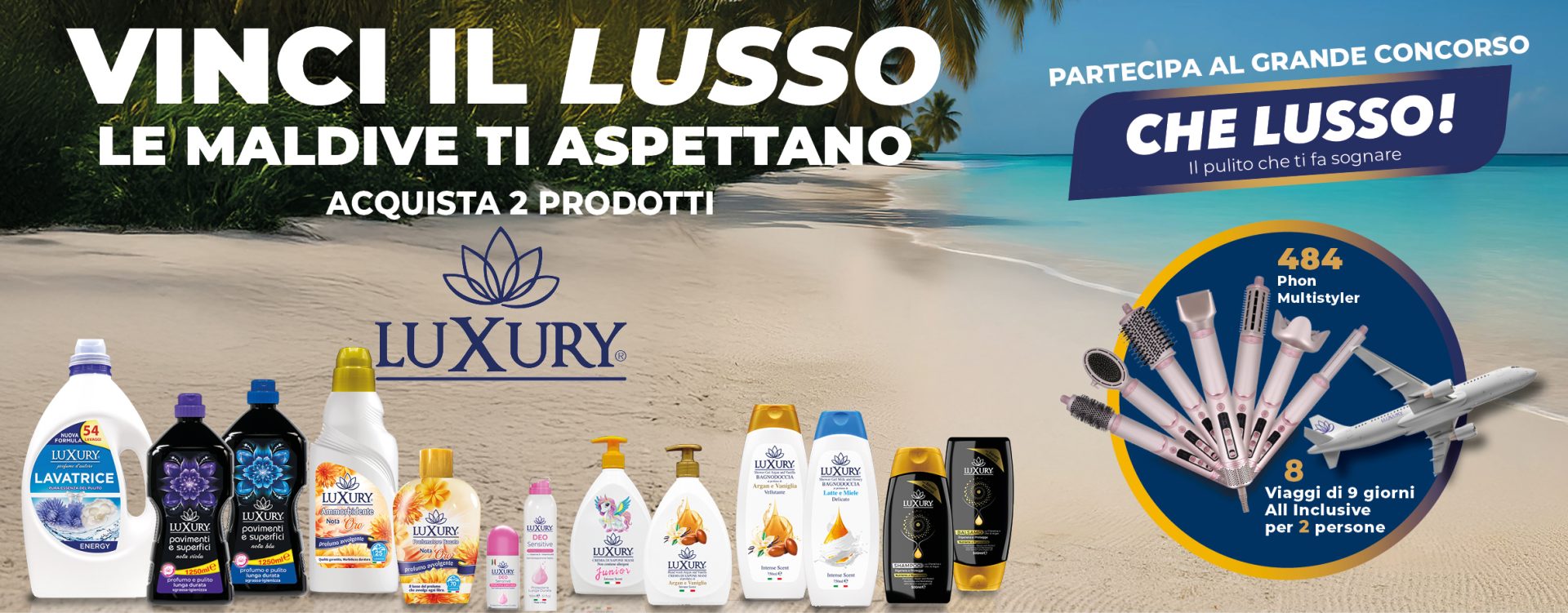 banner home page concorsochelusso prodotti luxury